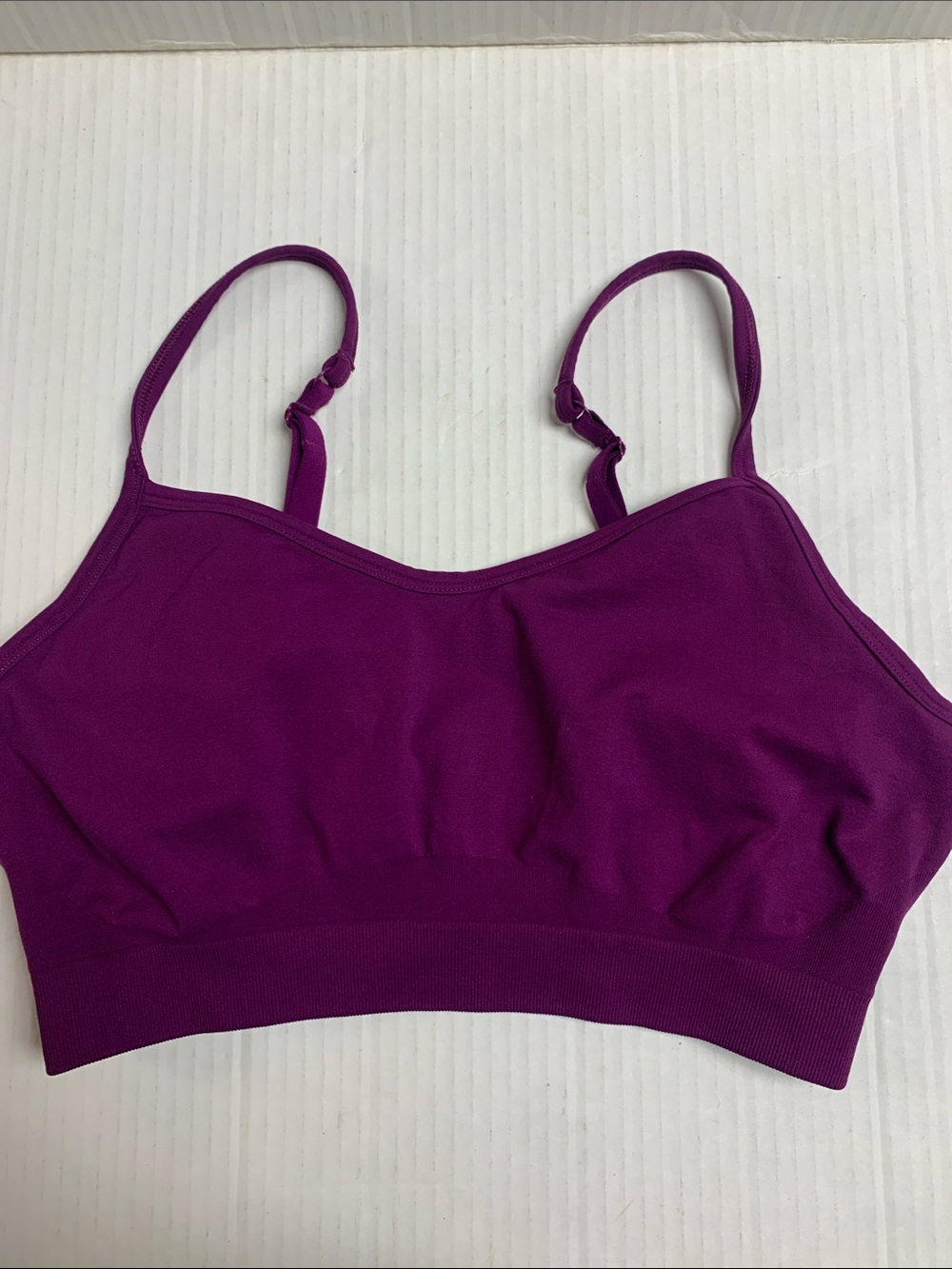 Athleta Renew Bra Low Impact Grape Purple A-C Cup Size Small